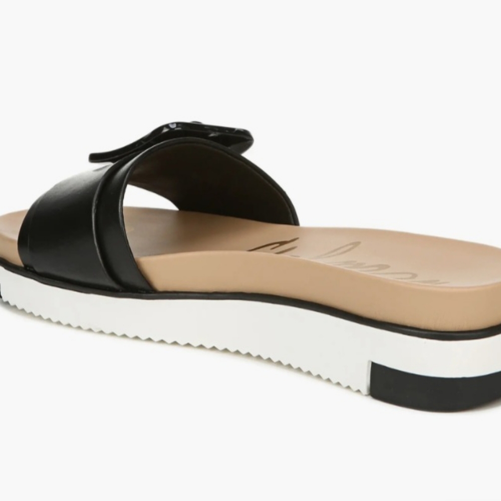 New Sam Edelman Ariane Platform Slide Sandal